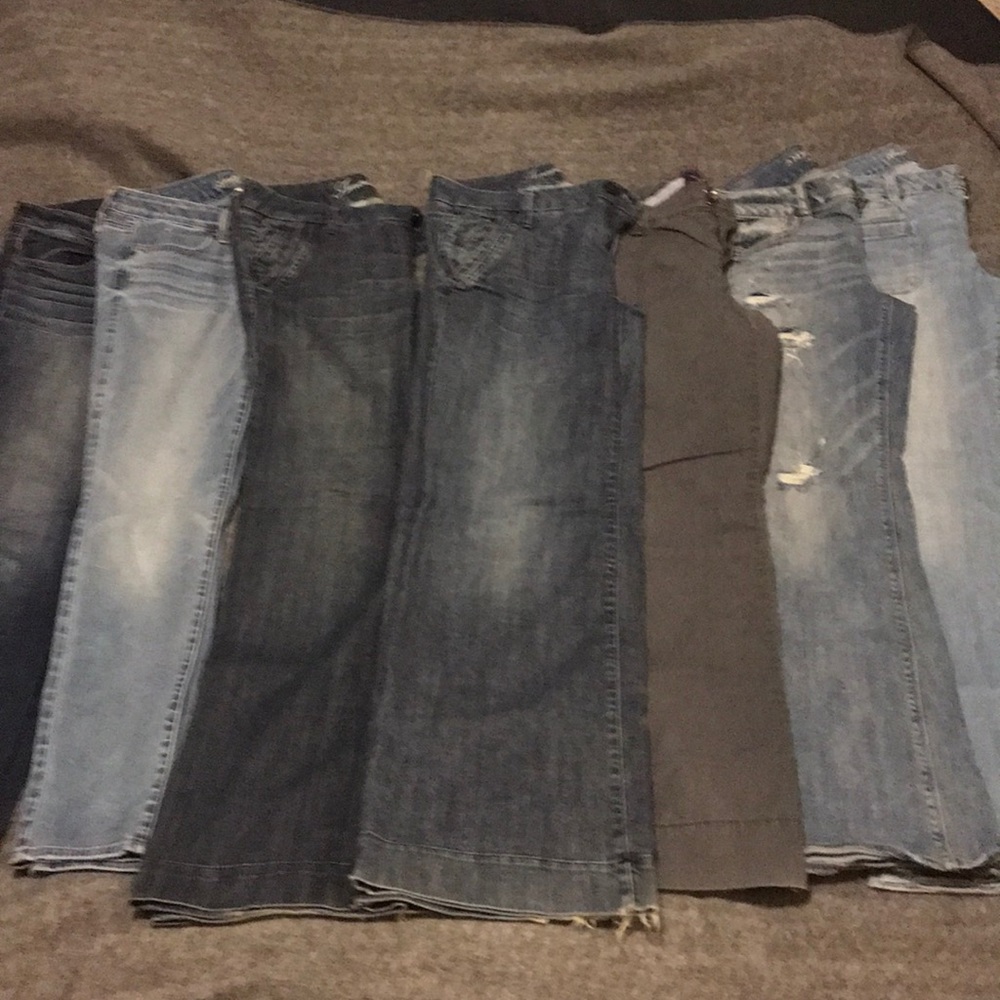 AE jeans $20 each!Bundled for picture